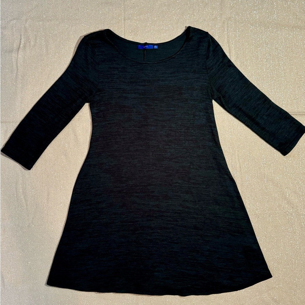 3 FOR $18: Apt 9 simple knit tunic dress with 3/4 length sleeves, Size S